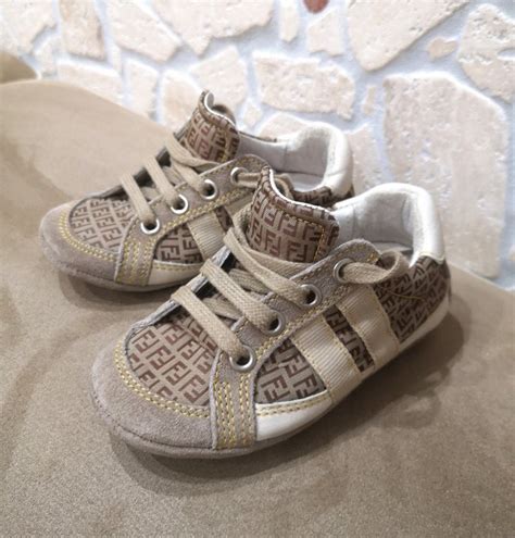 mocassino alto fendi in jeans bambino|Fendi Designer Baby .